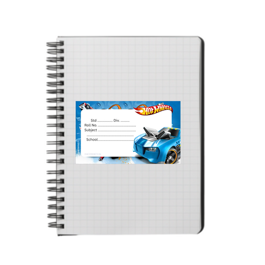 Hotwheels Name slip-35
