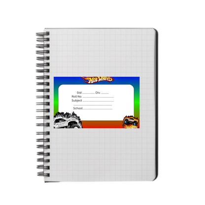Hotwheels Name slip-37
