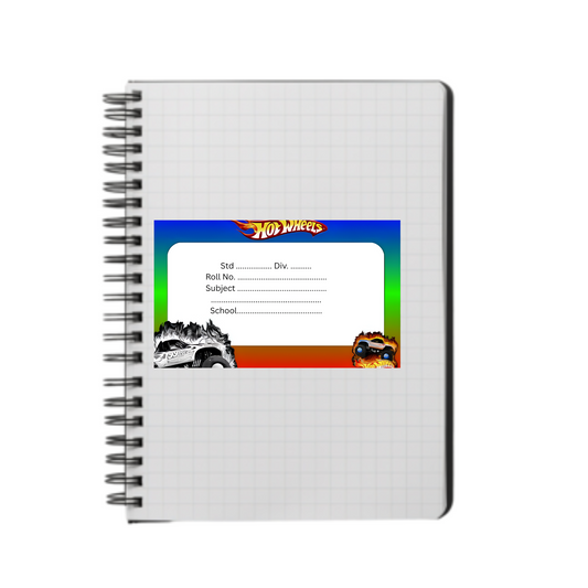 Hotwheels Name slip-37