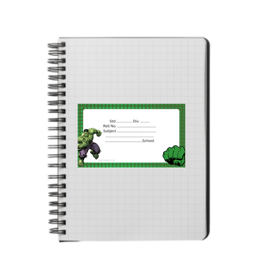 Hulk Name slip-4