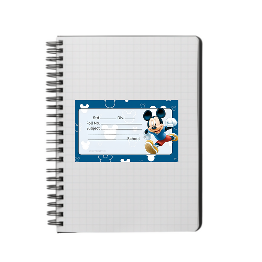Mickey Mouse Name slip-21