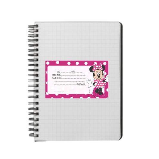 Mickey Mouse Name slip-22