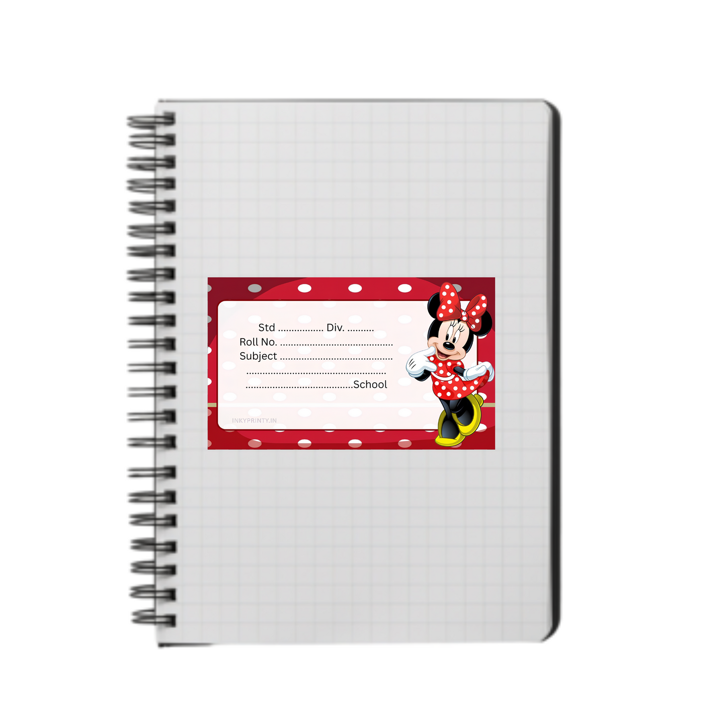 Mickey Mouse Name slip-23