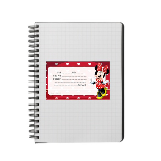Mickey Mouse Name slip-23