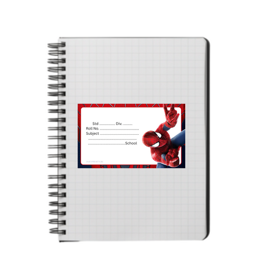 Spiderman Name slip