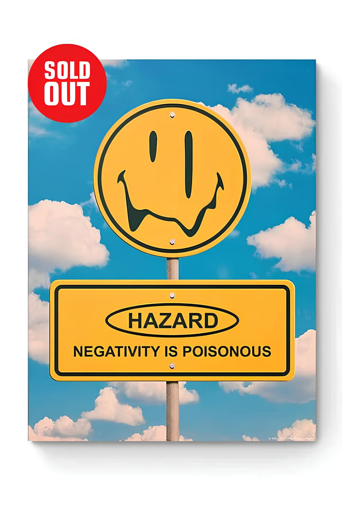Negativity Ribbon NEGATIVITY IS POISON – InkyPrinty