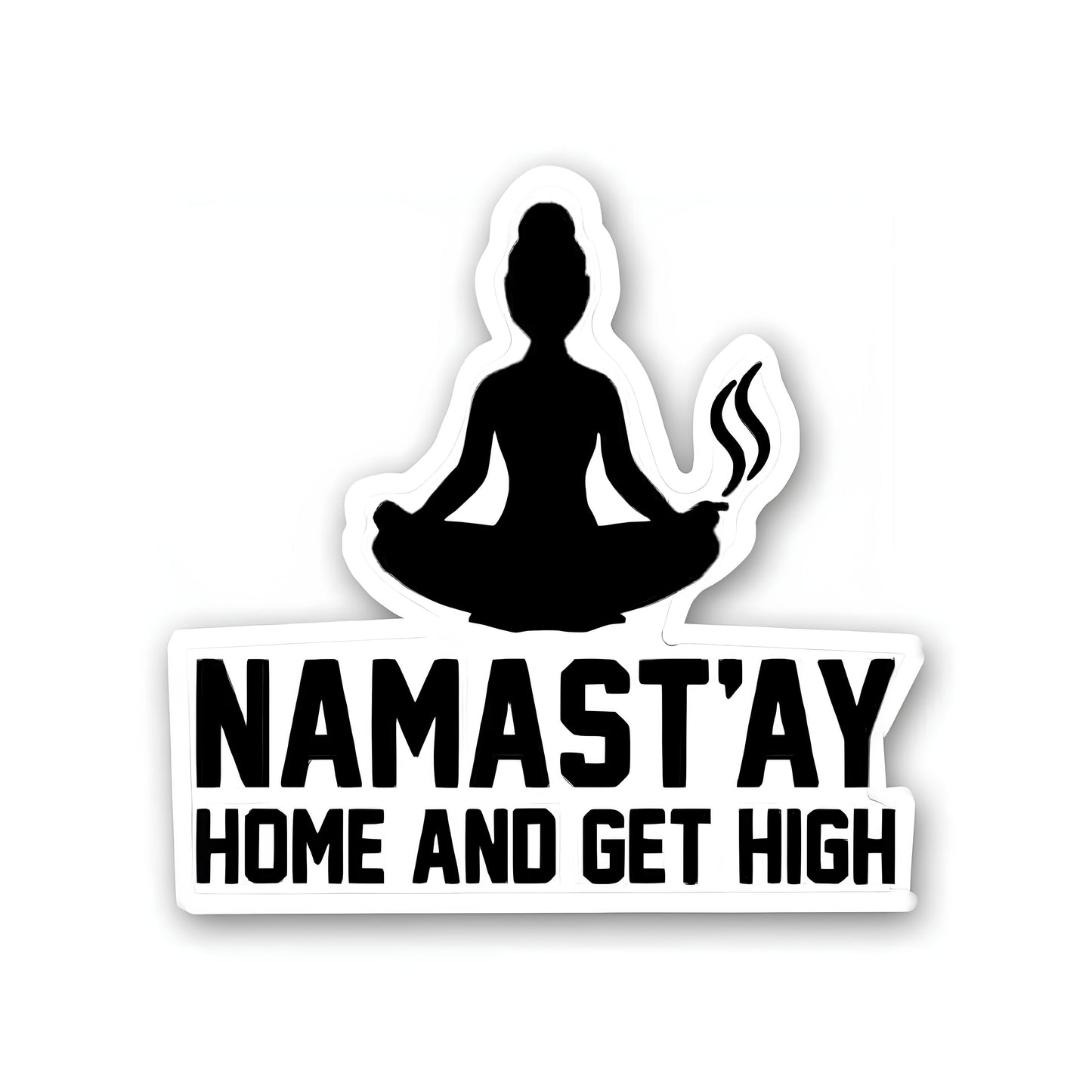 Namastay sticker