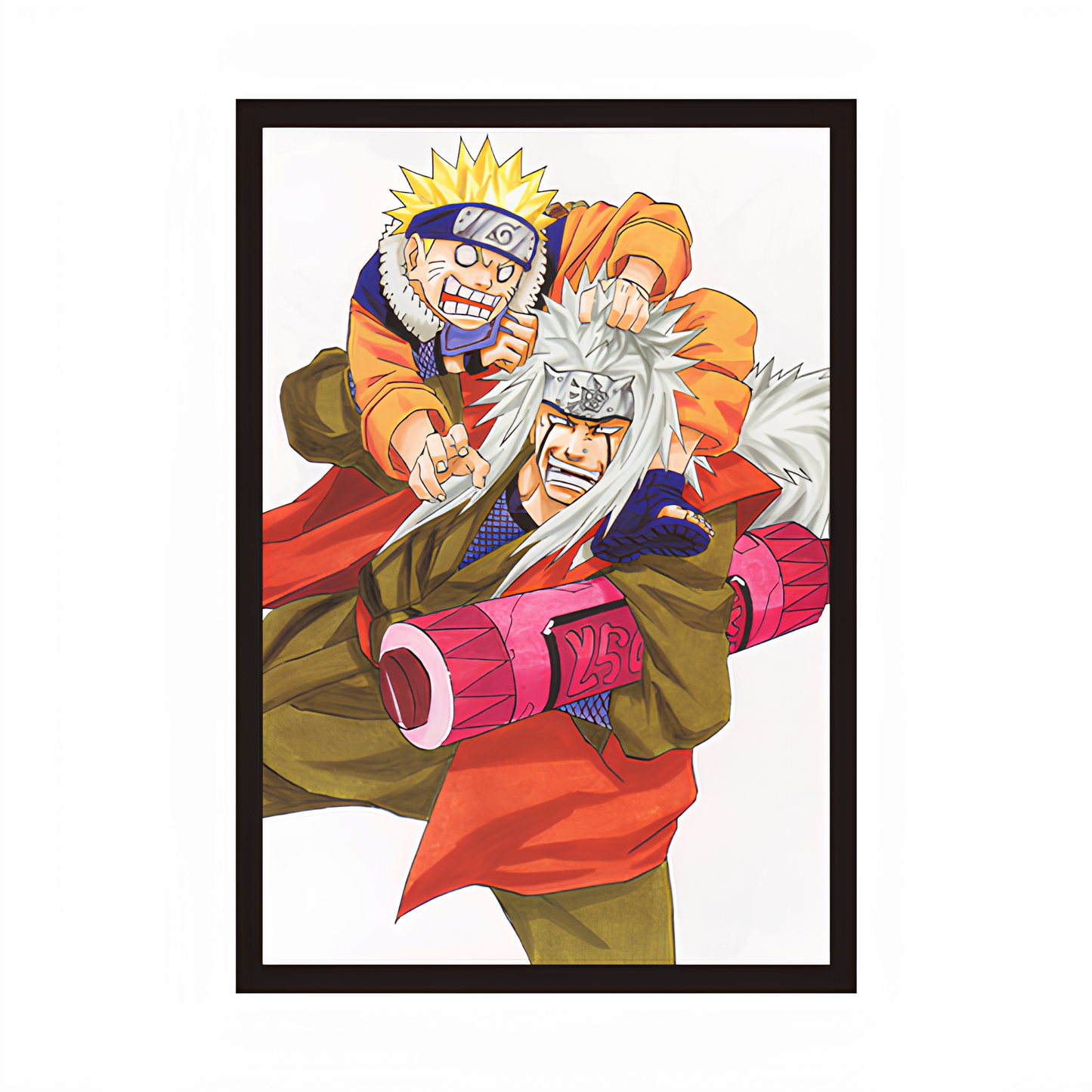 Naruto-Jiraiya Bantar Framed Poster