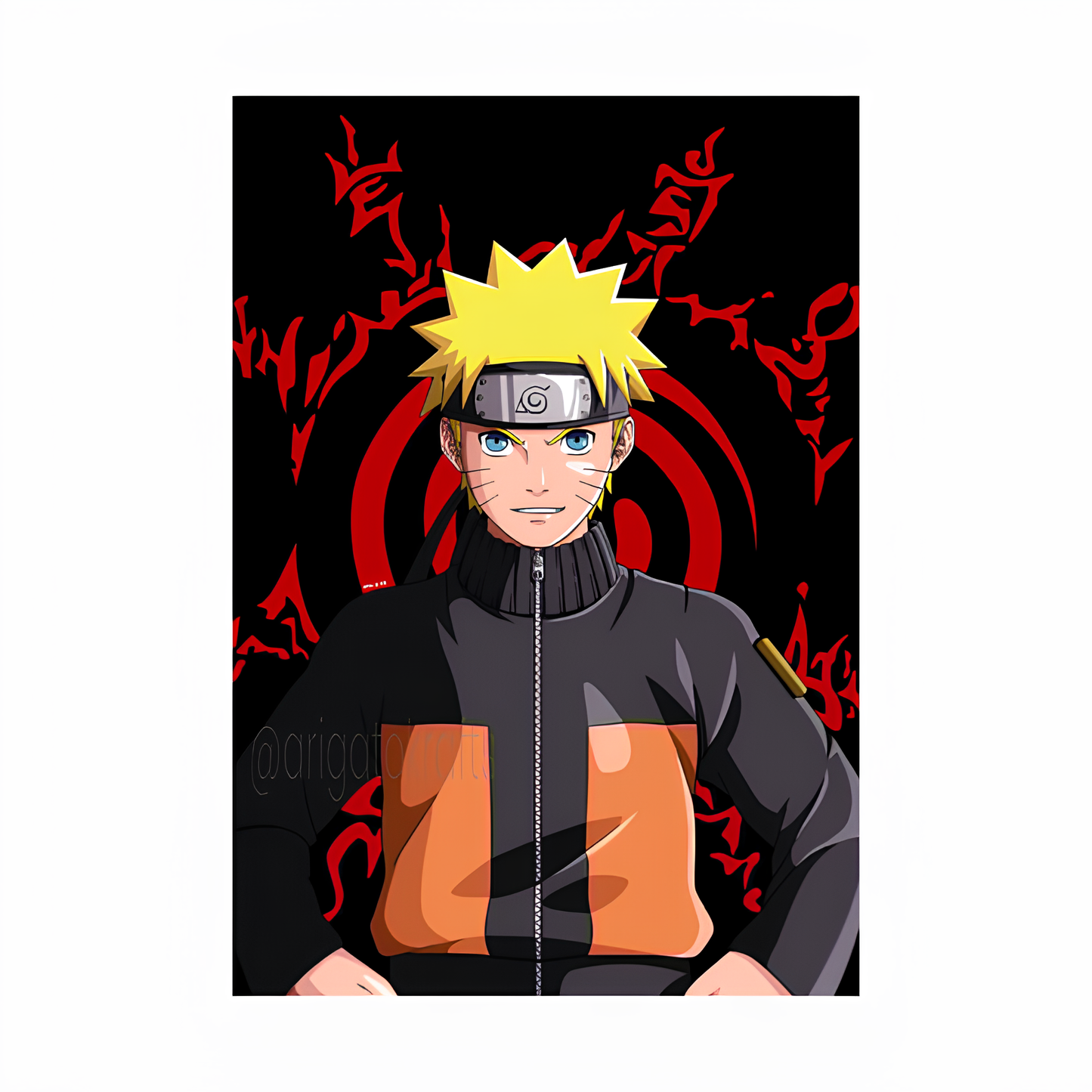 Naruto Tetragram Seal Poster