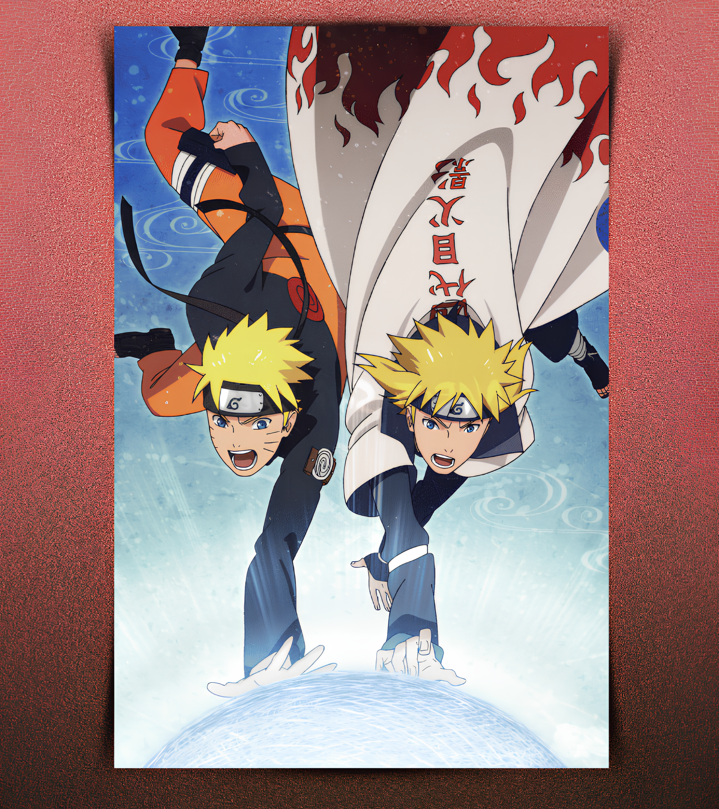 Naruto & Minato Wall Poster