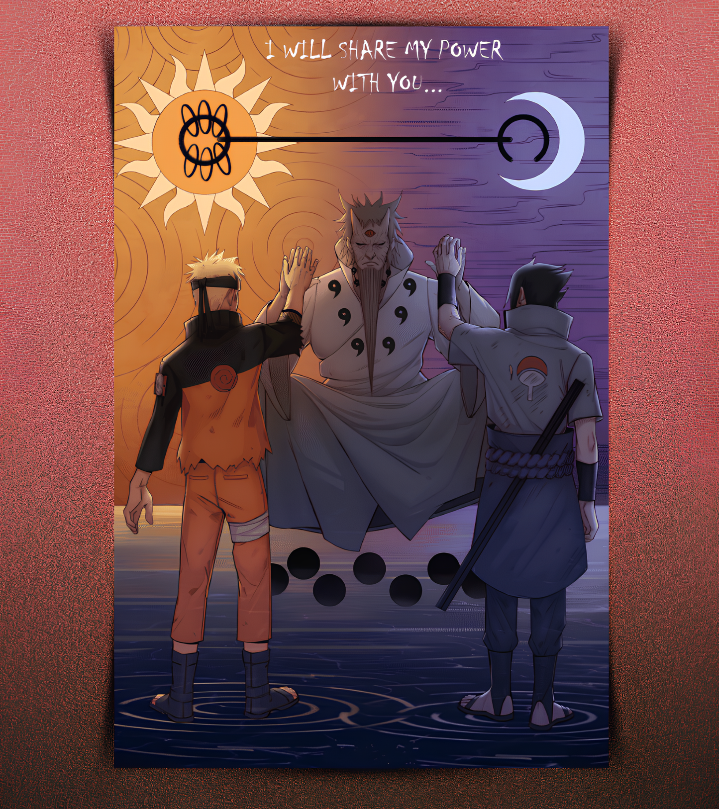 Naruto & Sasuke Wall Poster