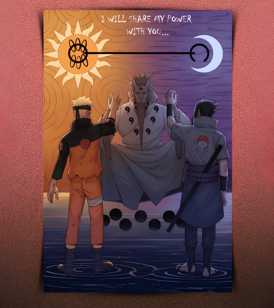 Naruto & Sasuke Wall Poster