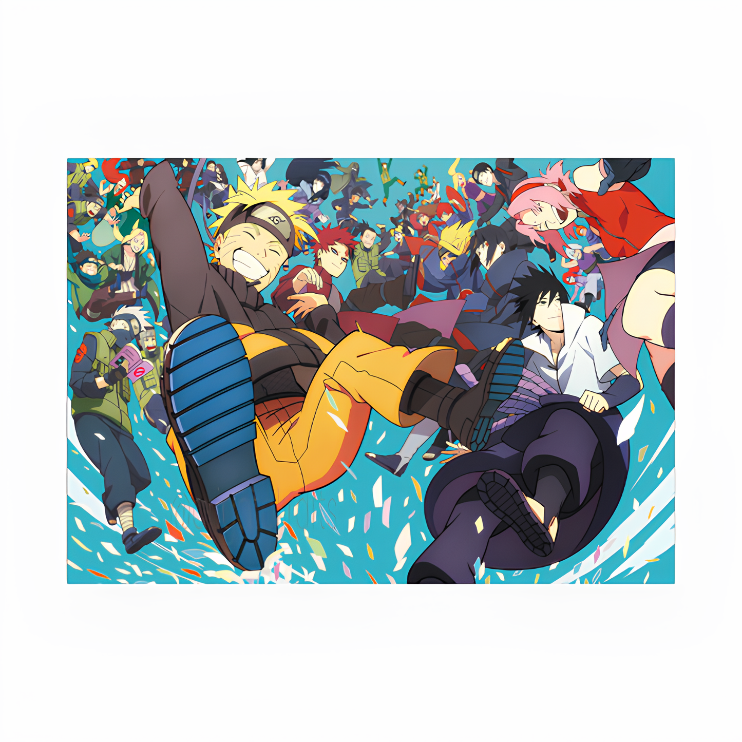 Naruto and Team Poster