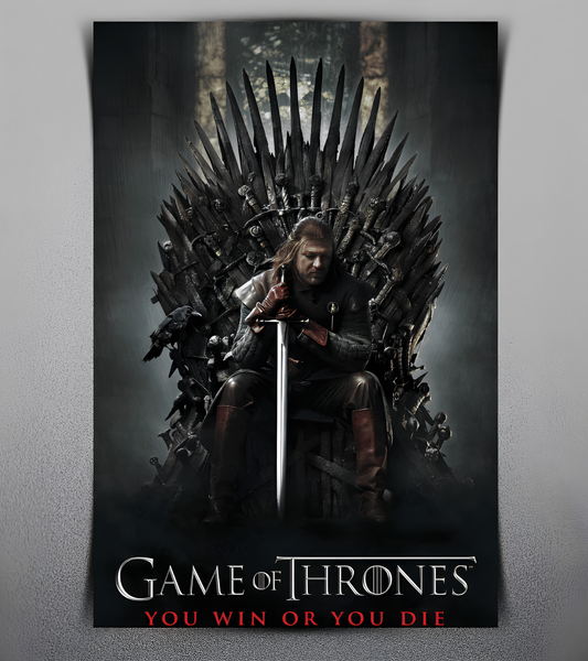 Ned Stark Wall Poster