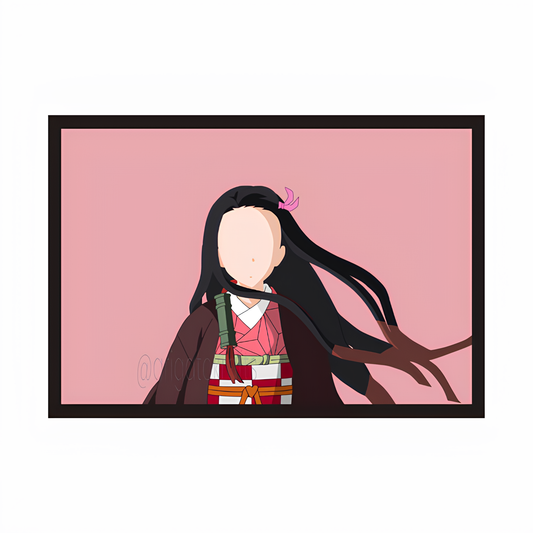 Nezuko Kamado Animated Framed