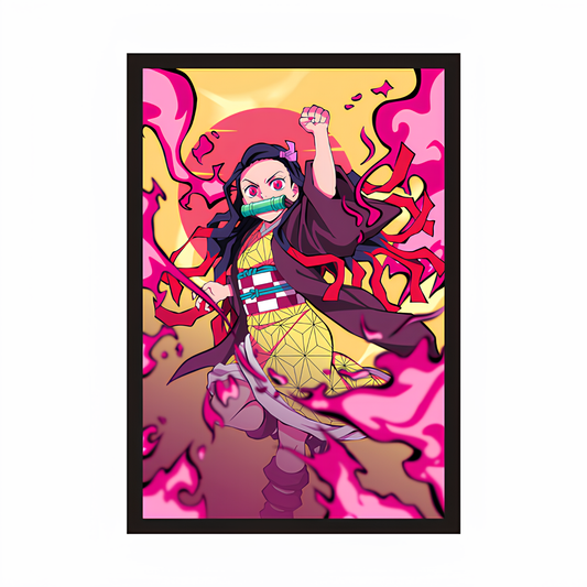 Nezuko Kamado Portrait Framed