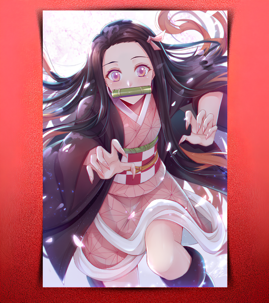 Nezuko Kamado Waifu Wall Poster