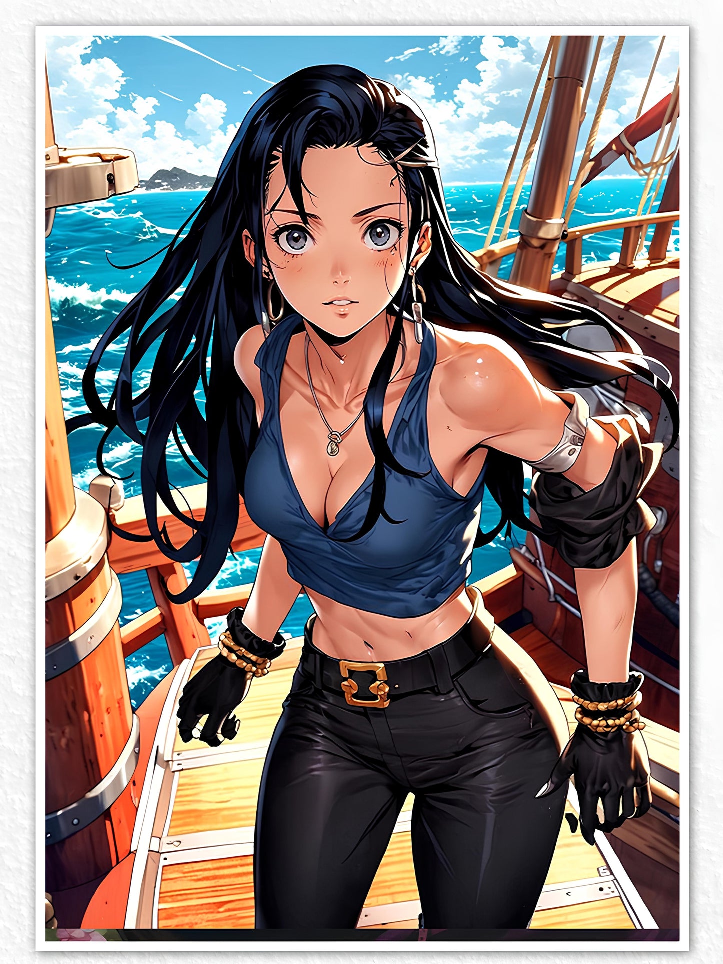 Nico Robin On The Hunt Poster