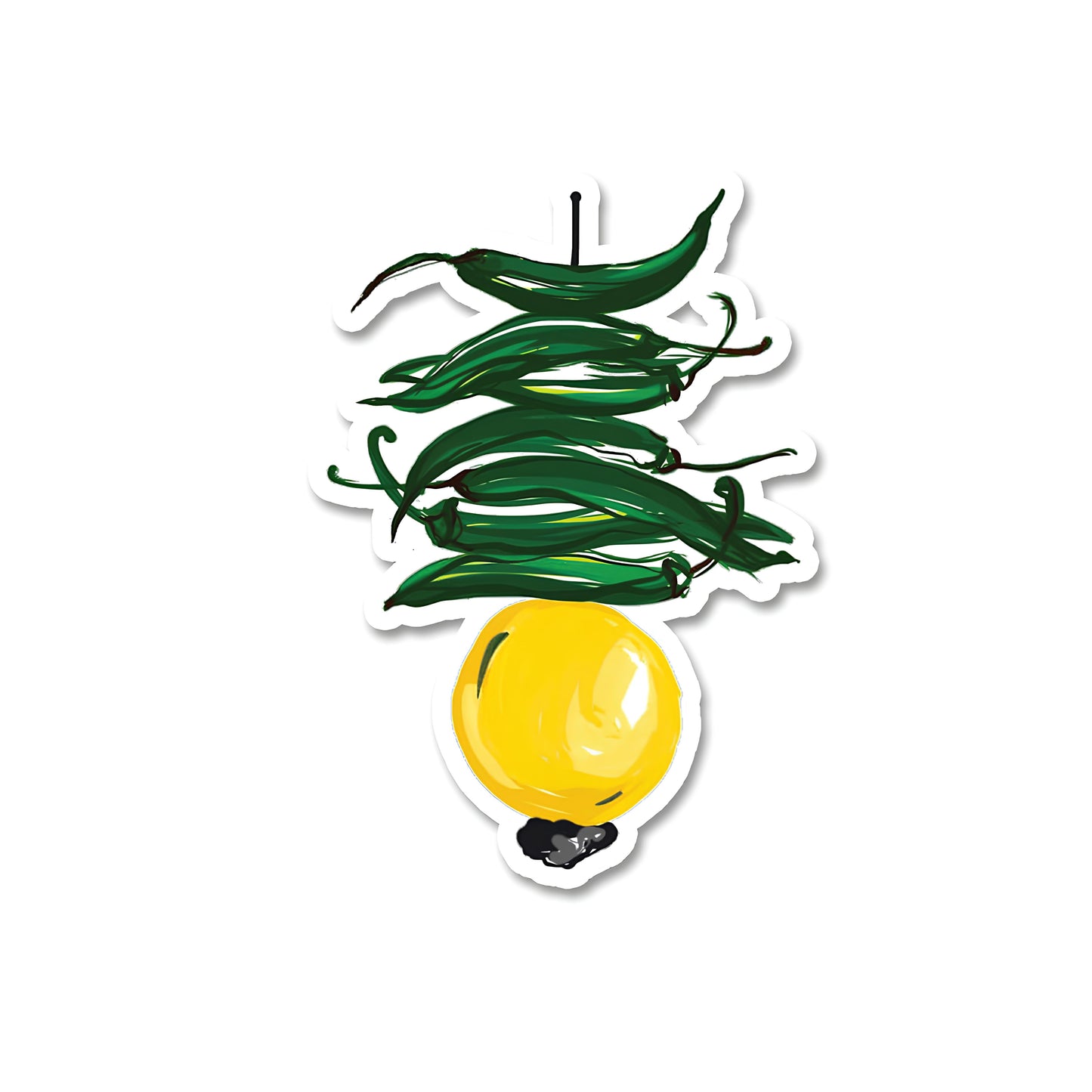 Nimbu mirchi Sticker