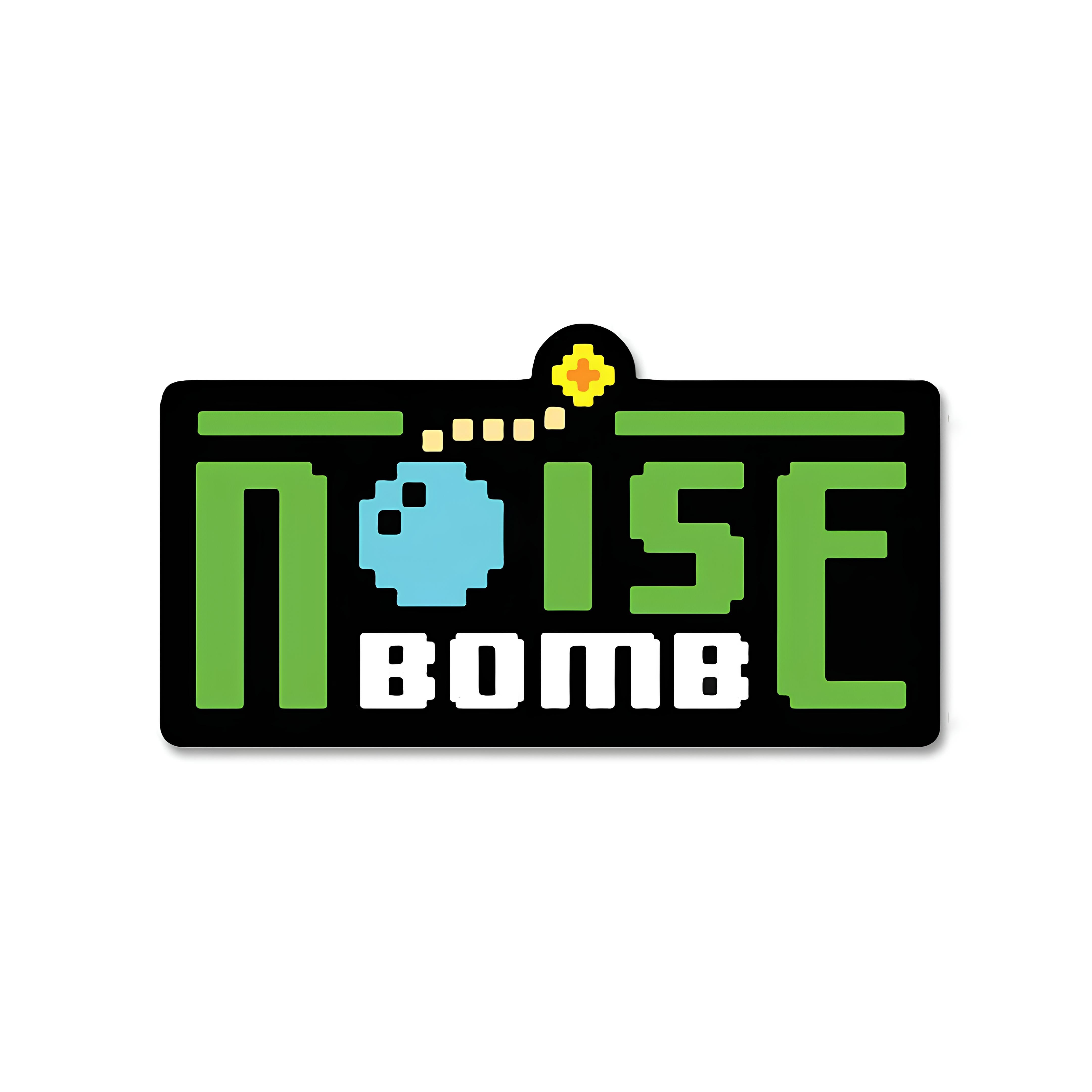 Audio Sticker Bomb Noise bomb Sticker β Inkyprinty.in