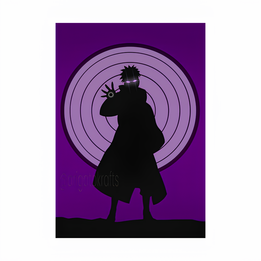 Obito Uchiha Portrait Poster