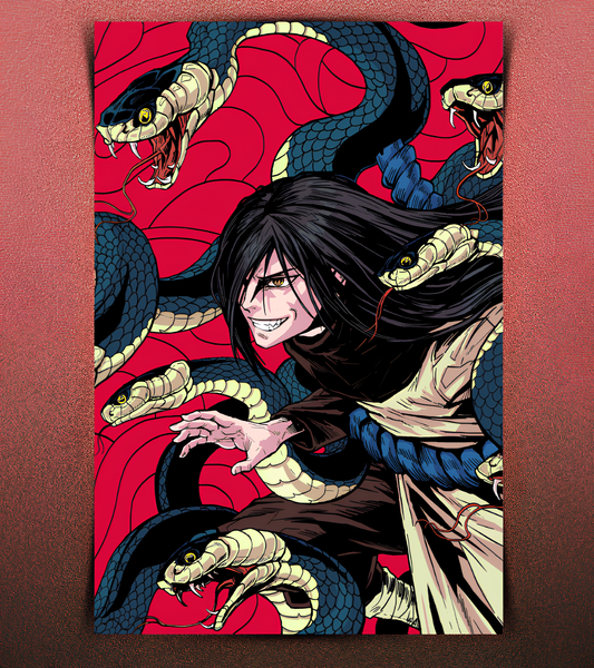 Orochimaru Wall Poster