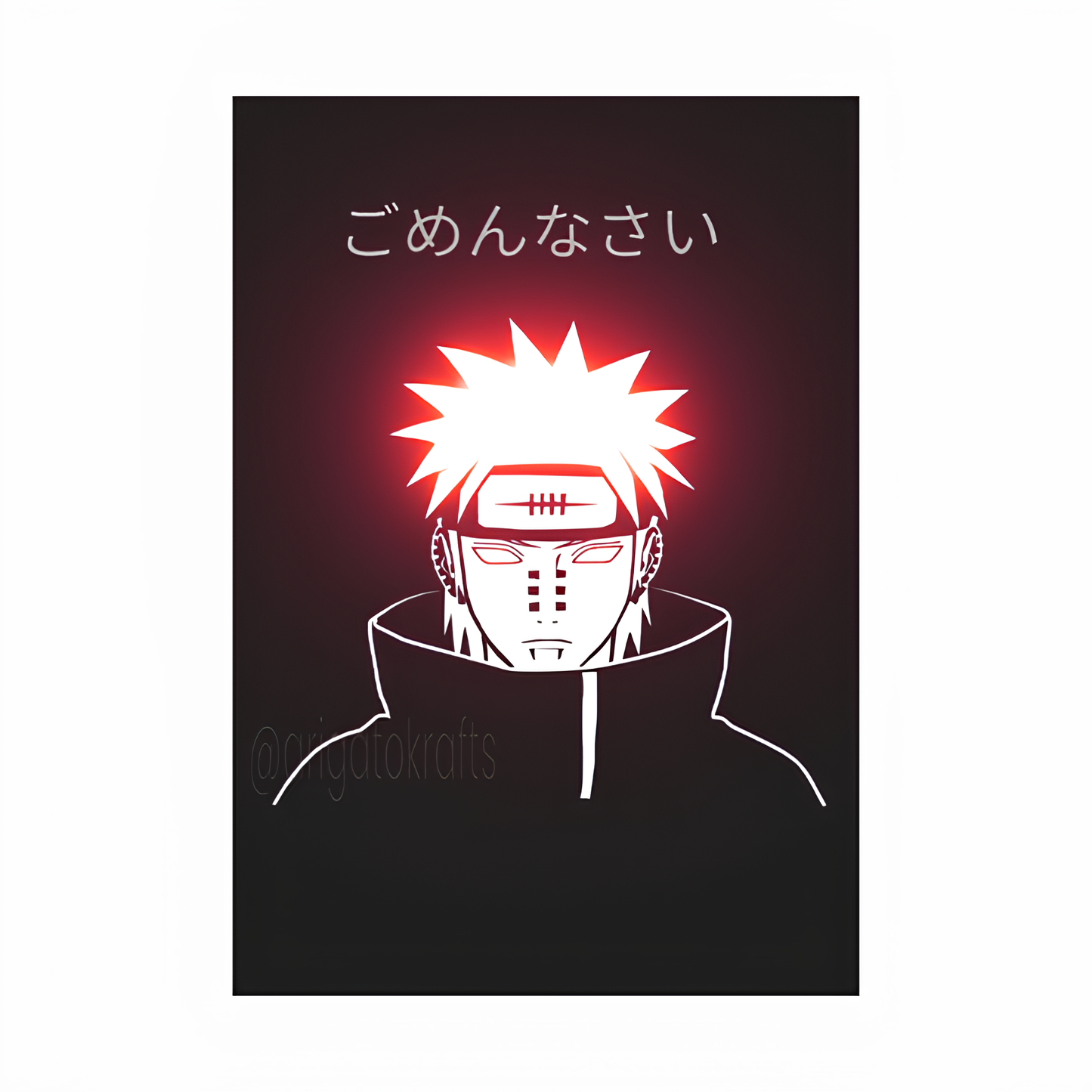 Pain LED Effect Poster