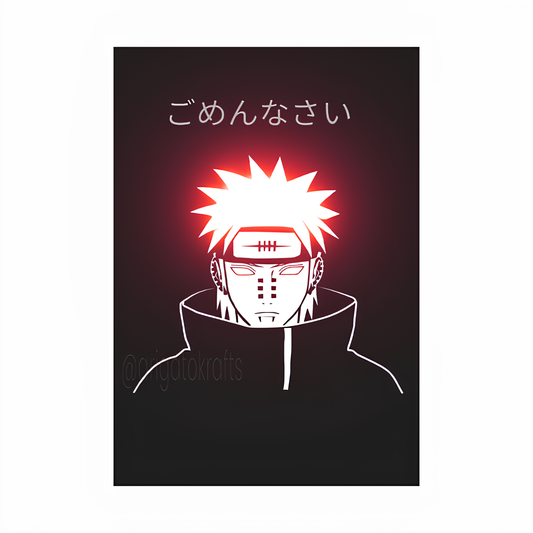 Pain LED Effect Poster