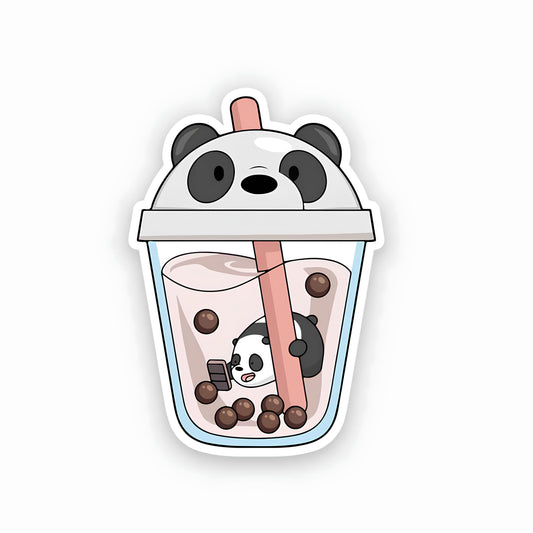 Panda coffee Sticker