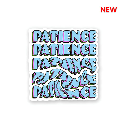 Patience sticker