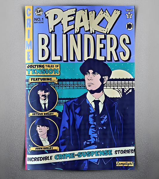 Peaky Blinders Comic Wall Poster