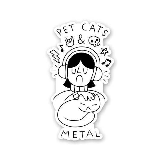 Pet cats sticker