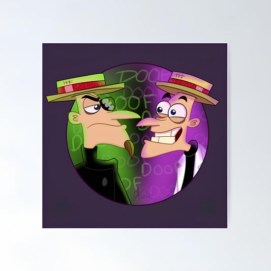 Phineas And Ferb Metal Poster-12