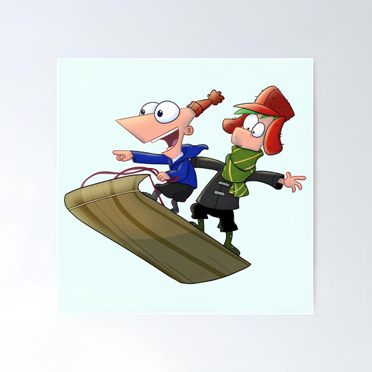 Phineas And Ferb Metal Poster-14