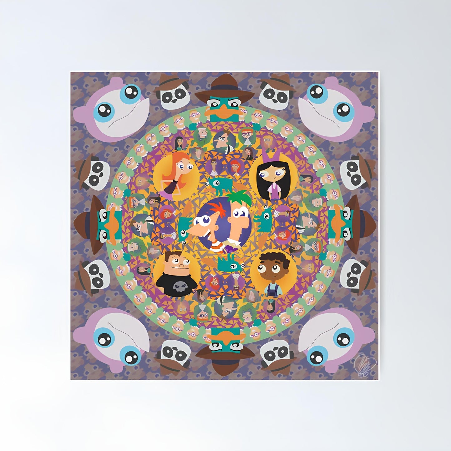 Phineas And Ferb Metal Poster-15