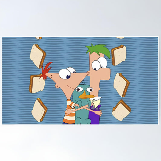 Phineas And Ferb Metal Poster-19