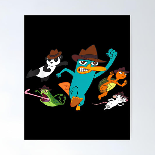 Phineas And Ferb Metal Poster-32