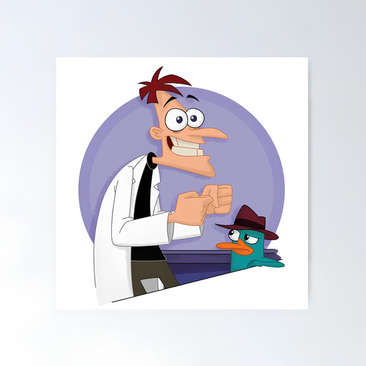 Phineas And Ferb Metal Poster-34