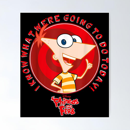 Phineas And Ferb Metal Poster-38
