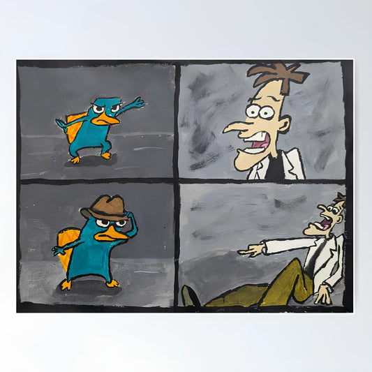 Phineas And Ferb Metal Poster-54