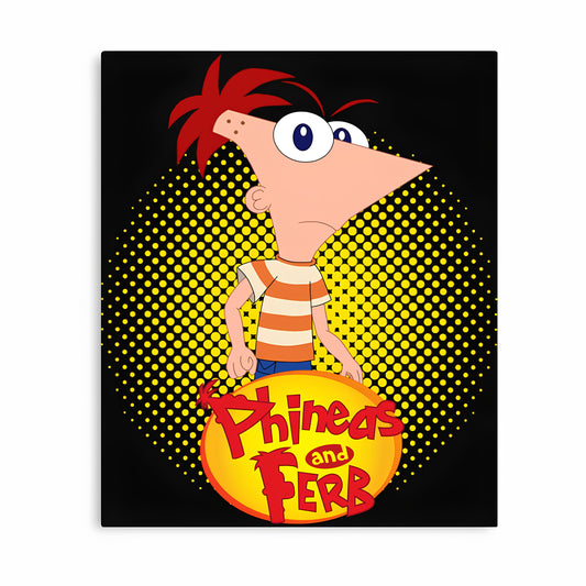 Phineas And Ferb Metal Poster-55