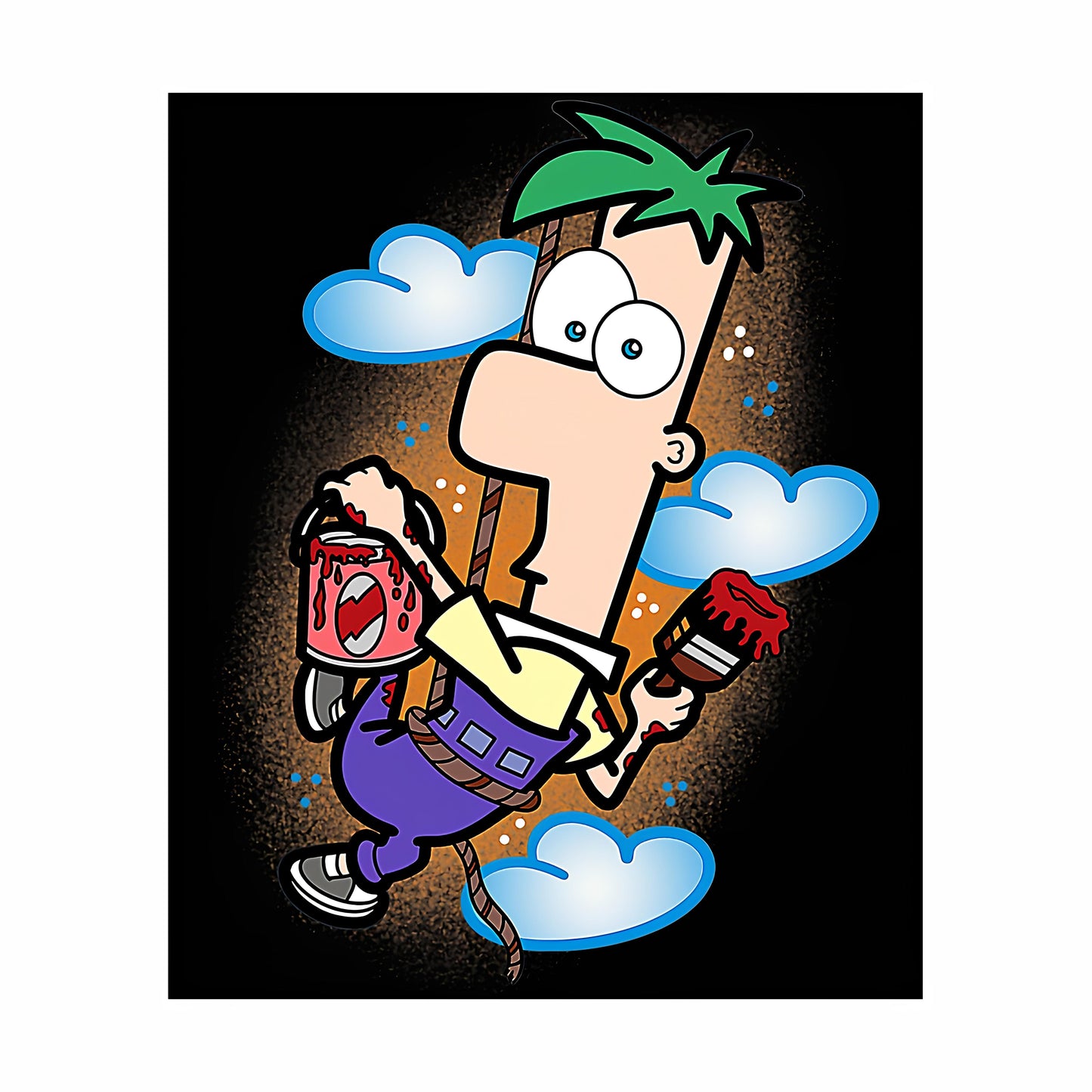 Phineas And Ferb Metal Poster-56