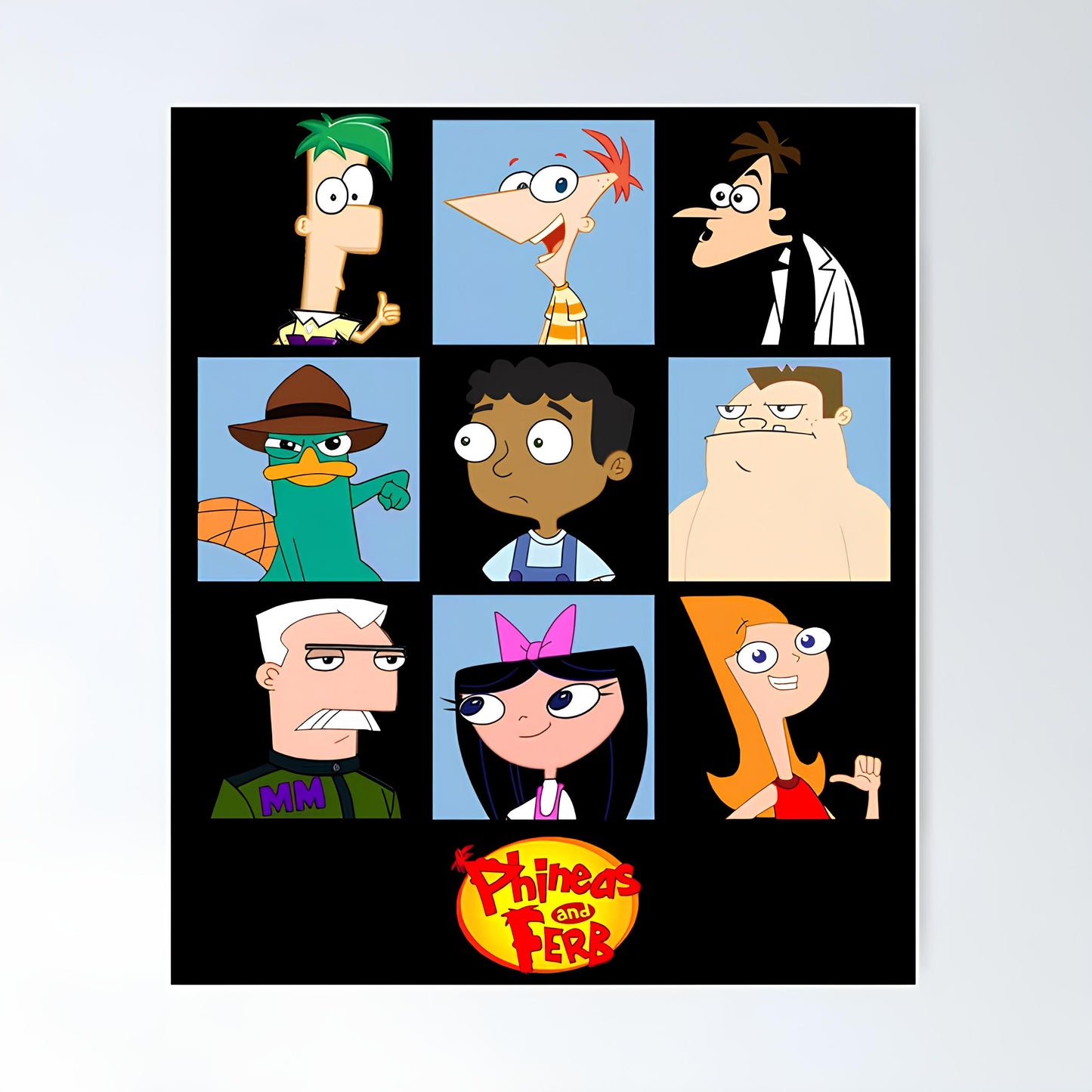 Phineas And Ferb Metal Poster-57