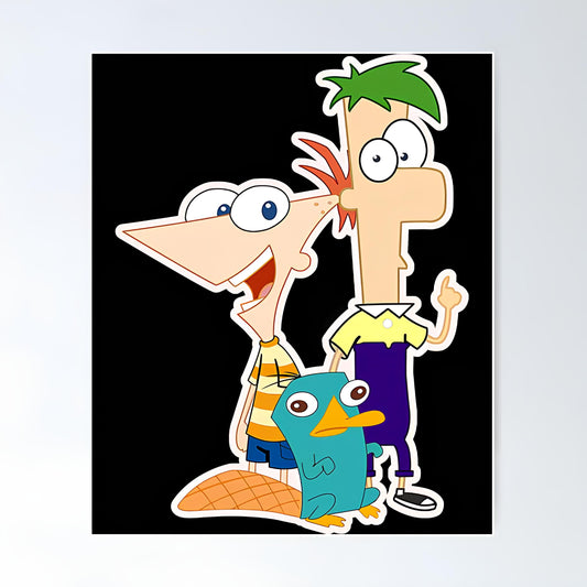 Phineas And Ferb Metal Poster-61