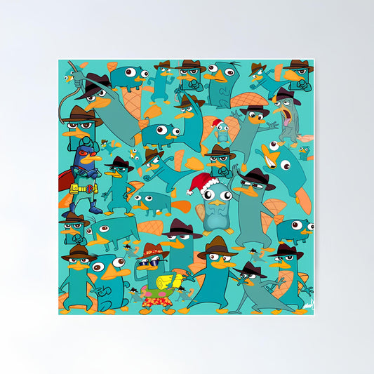 Phineas And Ferb Metal Poster-65