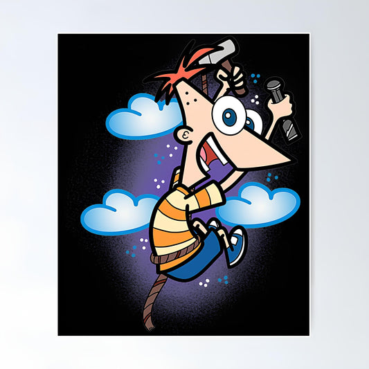 Phineas And Ferb Metal Poster-66