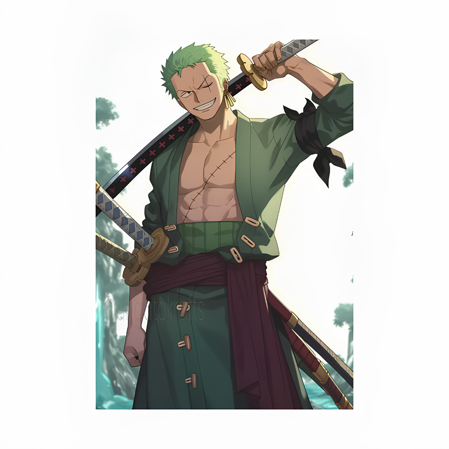 Pirate Hunter Zoro Poster