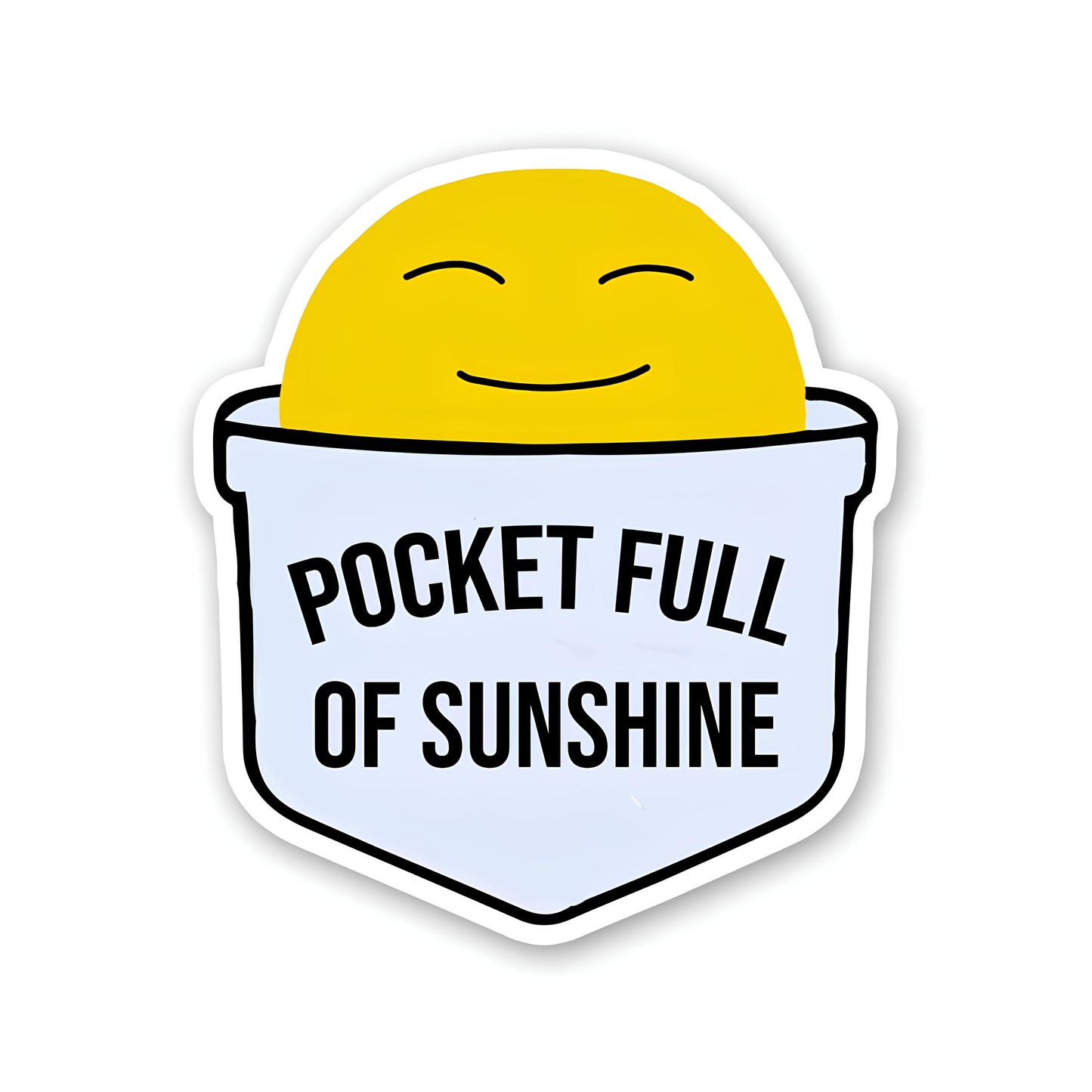 Pocket full sticker