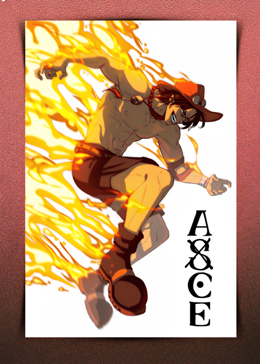 Portgas D. Ace Wall Poster