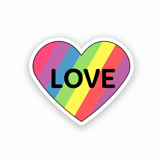 Pride love sticker